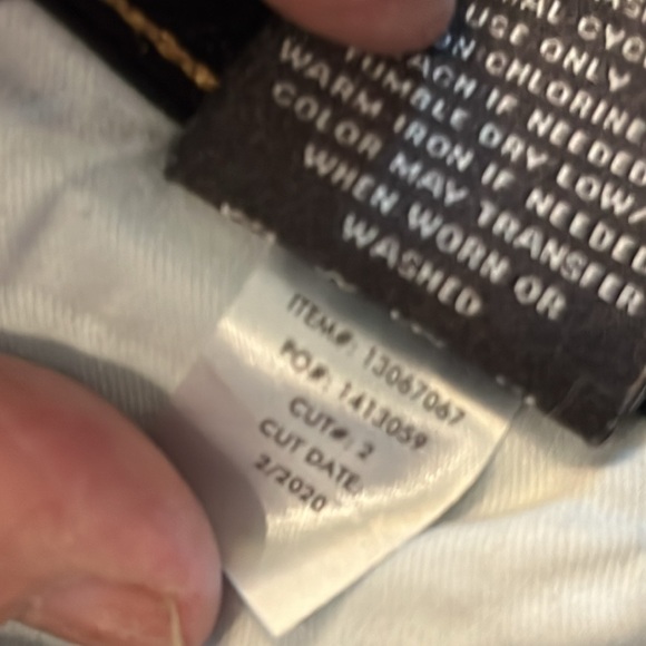 NWOT Torrid Sky High Skinny Crop-torn feel the fit” Sz Torrid Sz 26 - Picture 12 of 12